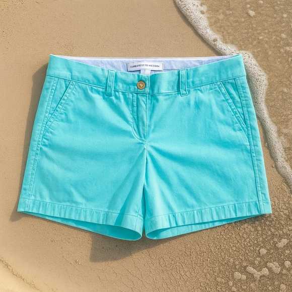 Southern Tide Pants - Southern Tide Caroline 5” Shorts Size 6 Bermuda Blue